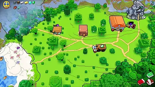 HornyCraft Minecraft-parodie - Alex gibt steve den besten handjob aller zeiten für Emeralds