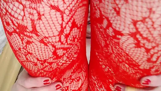 1010 Super Long Video Over 25 Minutes All Missionary Position POV and I Am Wearing Sexy Red Linger