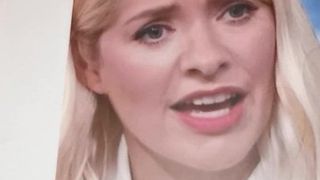 Holly Willoughby cum tribute 93