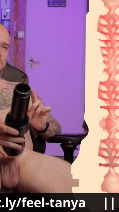 Powerful moment from "Testing the new Tanya Tate stroker with my immersive interactive VR virtual sex contraption"