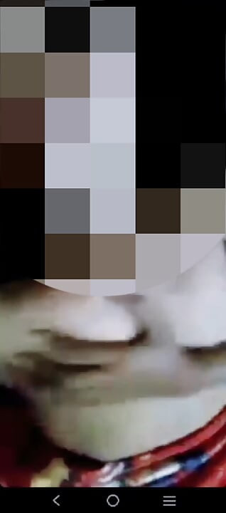 A video call with a friend's wife even naked makes me masturbate part2