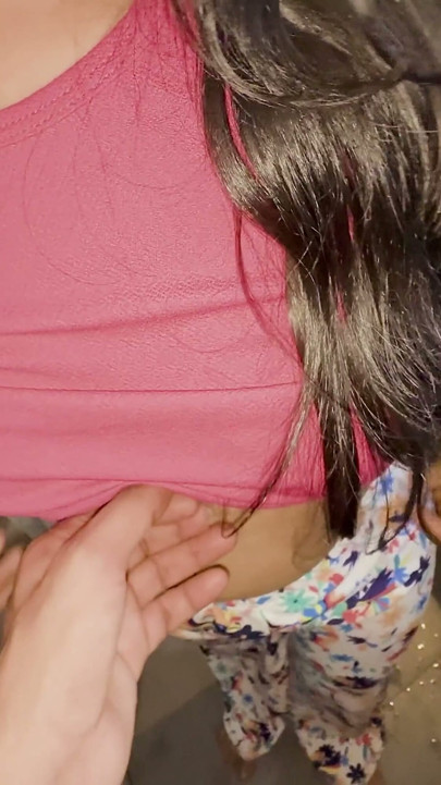The Stepbrother-in-law Recorded a Video of His Stepsister-in-law While She Was Changing Clothes and Had Sex with Her