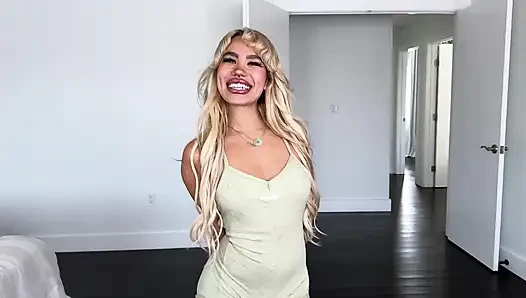 Sexy Latina Luna Luxe Gets Tossed Around and Put in Full Nelson by Jmac