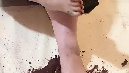 Füße Füße füße im kuchen