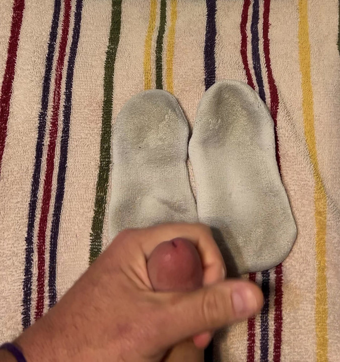 Sweaty socks turn me on so much!