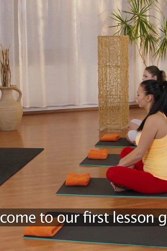 Fitness Rooms - Yenna Black, Luna Corazon Share Yoga Instructor