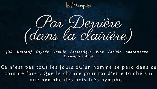 French Dirty Talk | Sex Story | Fuck the nymph in the forest