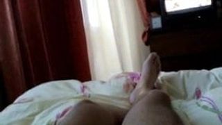 Wichsen zu rumänischem Pornofilm