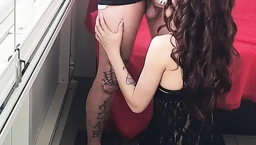 Disetubuhi jauh di dalam tenggorokan