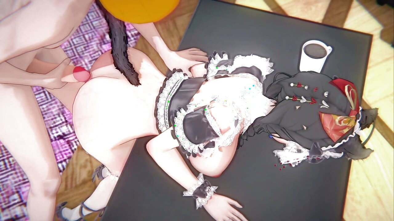 Strinova, femme de ménage, sexe - animations hentai en 3D