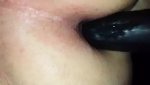 Götümde dildoyla götten sikiş