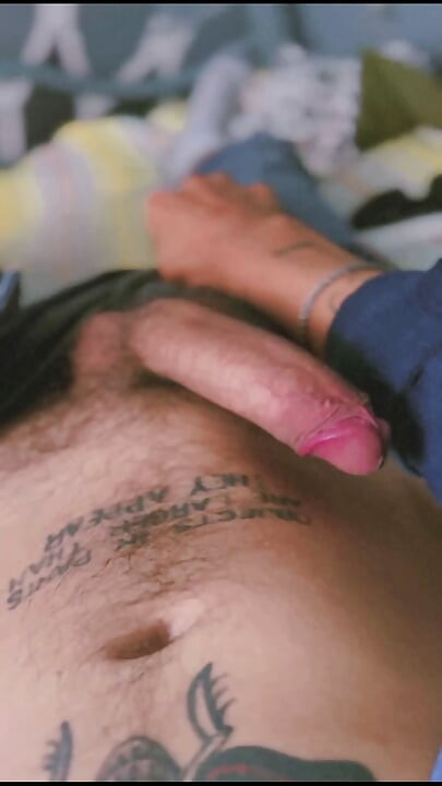 Touching me so delicious until I cum