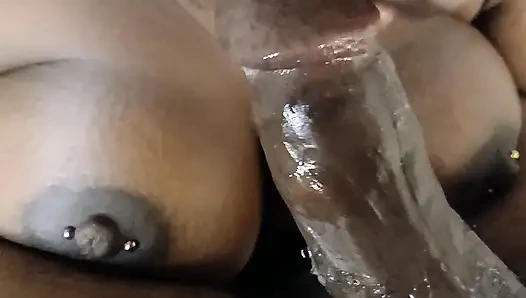 Tits Pierced The AC is Broken & it's Got Damn Hot I'm Already On My Knees Sucking Dick In The Heat Yet He Says Deeper - Jhodez1