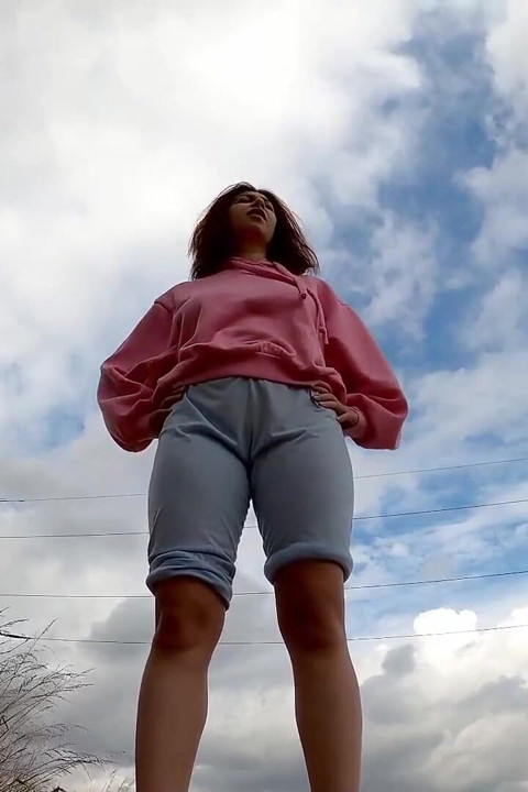 Going for a run outdoors