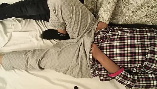 The Stepbrother Dared to Touch My Virgin Pussy! Follows the Contour of My Pussy in Leggings