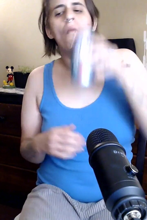 Cotton Candy ASMR Belch
