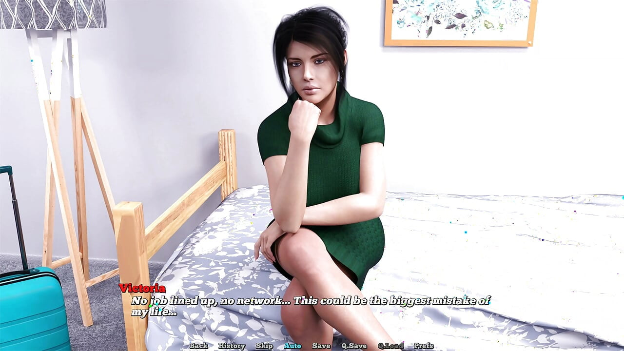 Victoria in Big City V0.90 - Chapter 1: New Beginning - Part 1 - Why Vicky Decided to Move to Big City