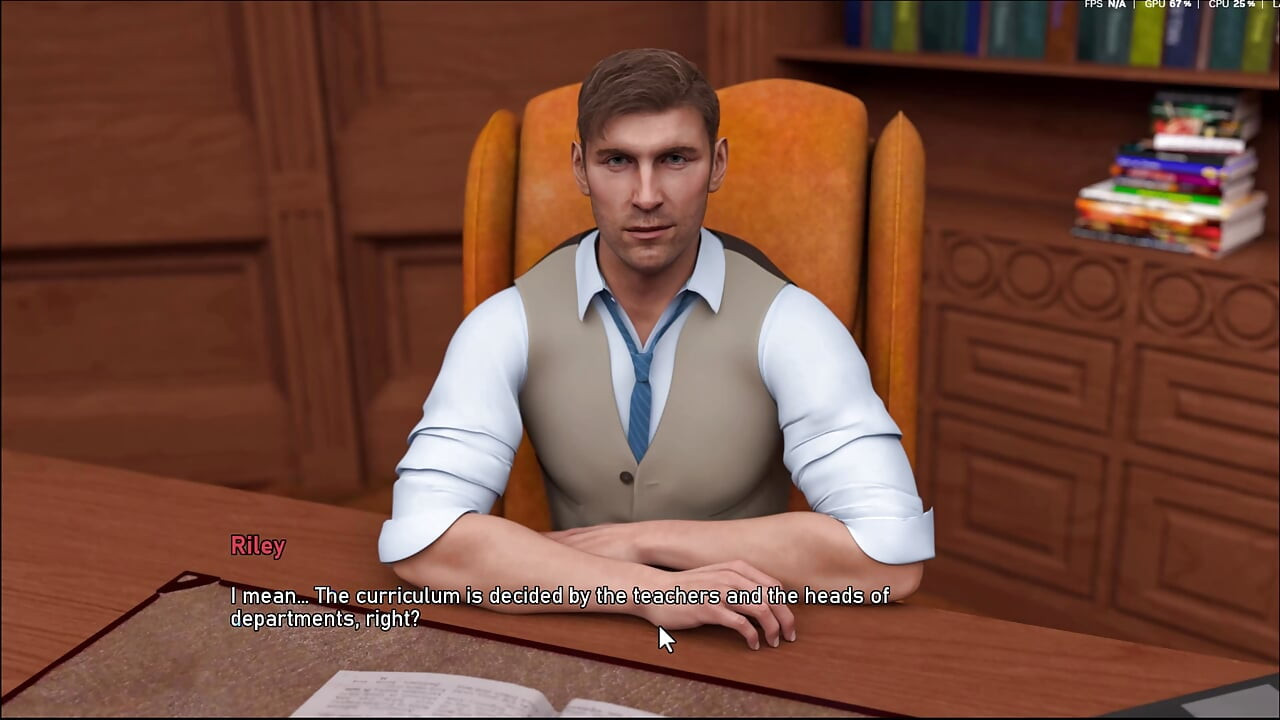 Steps of De Bauchery 35 the Dean Rubbed His Dick Agains Rileys Ass