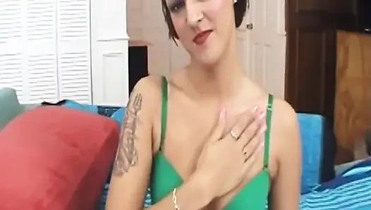 Horny Brunette Fists Dripping Pussy to Explosive Squirt