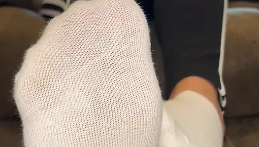 Беззвучное соблазнительность носка - ступни Ivys - поимки ног