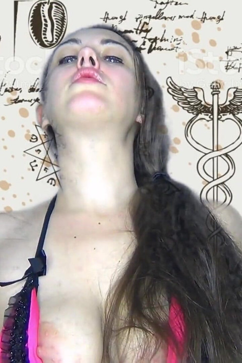 Soul extração mágica controlada para gozar render sua alma dominatrix bruxa succubus