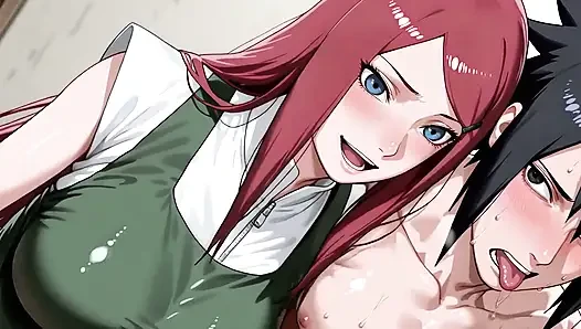 Sasuke (naruto) x kushina (naruto)