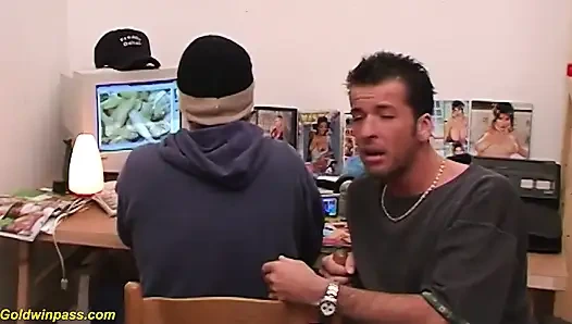 İlk sert anal ofis seksi