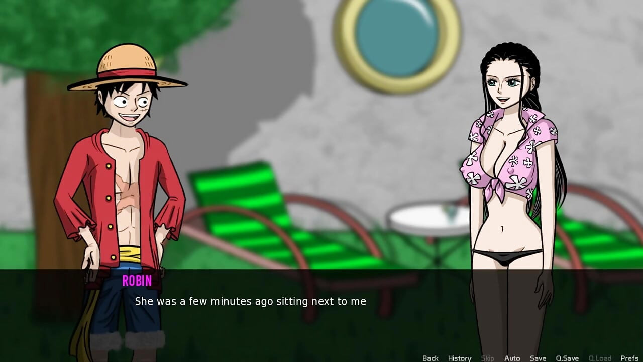 Jedan komad požude (jedan komad) v1.6 Dio 3 Nico Robin Golo tijelo se sunča