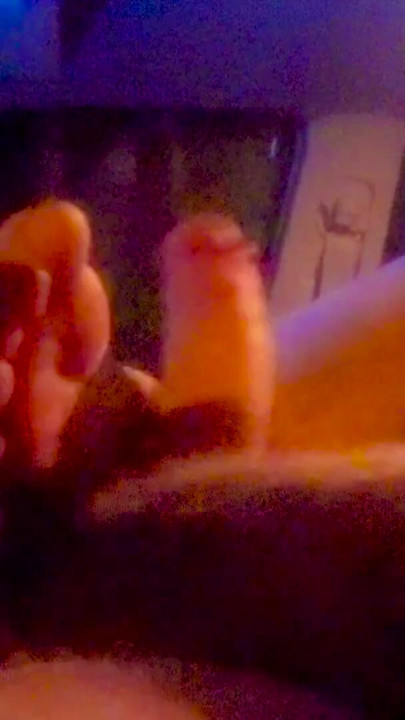 Sexy redhead Liz Lane gives Chester Van Name another amazing Deep throat blowjob and then we switch it up to some foot job  cum | Clip 1