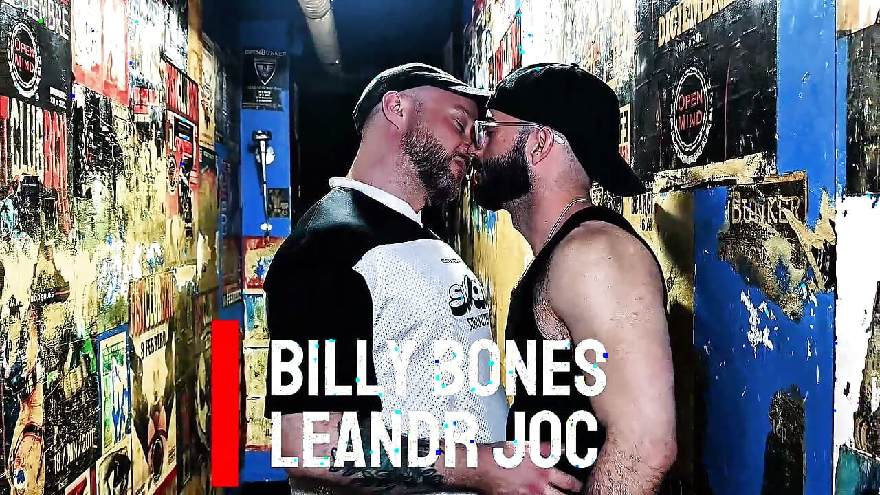 Dois Garanhões, Billy Bones e Leandr, Go at It Hard-raw, Rough e Completely Unhinged.