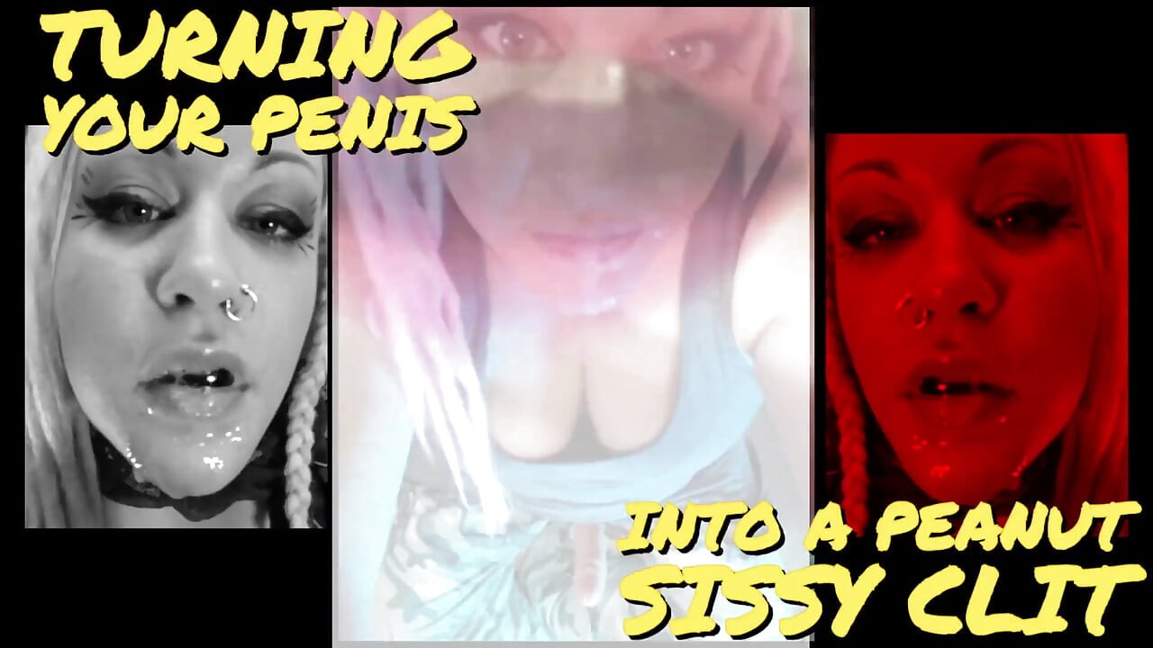 Gør din penis til en Peanut Sissy Clit instrueret af en shemale