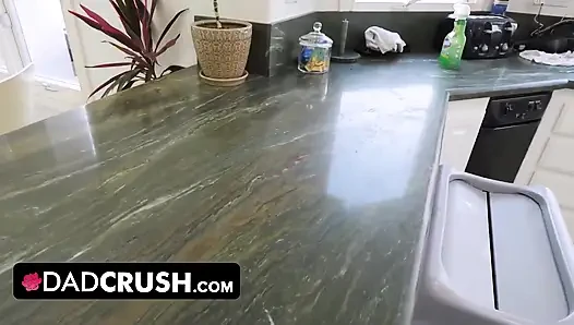 Stepdaughter to stepdad: "I know what's best for you...my tight virgin Asian pussy!"