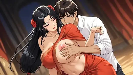 Big boobs stepmom and Step son