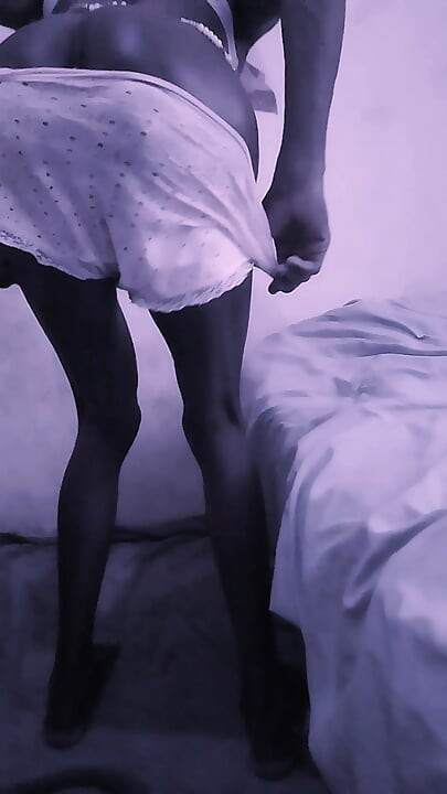 Horny Sissy Crossdresser Showing her sexy body