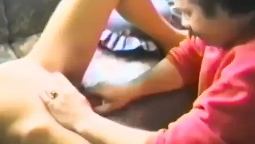 A Shy Brunette Gets Fucked with Dildo and Cock