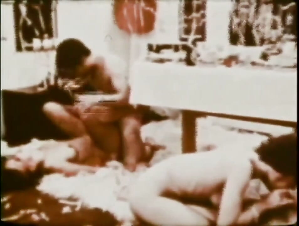 A crazy wild vintage orgy!