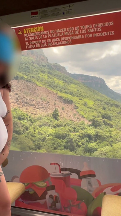 Blowjob And Fuck In The Cable Car In Colombia, Santander With A Very Horny Pregnant Woman | Clip 1