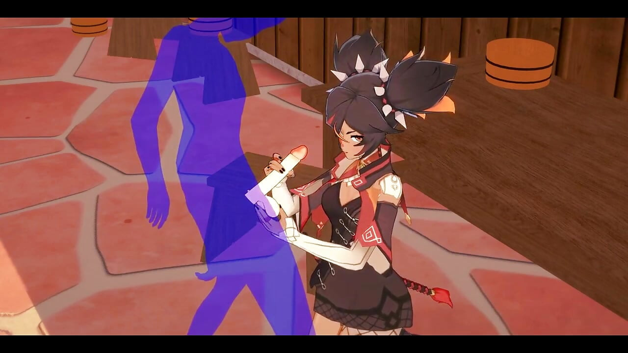 Hentai Impak Genshin - Xinyan Hardsex - Anime Manga Asia Jepun Permainan Filem Lucah