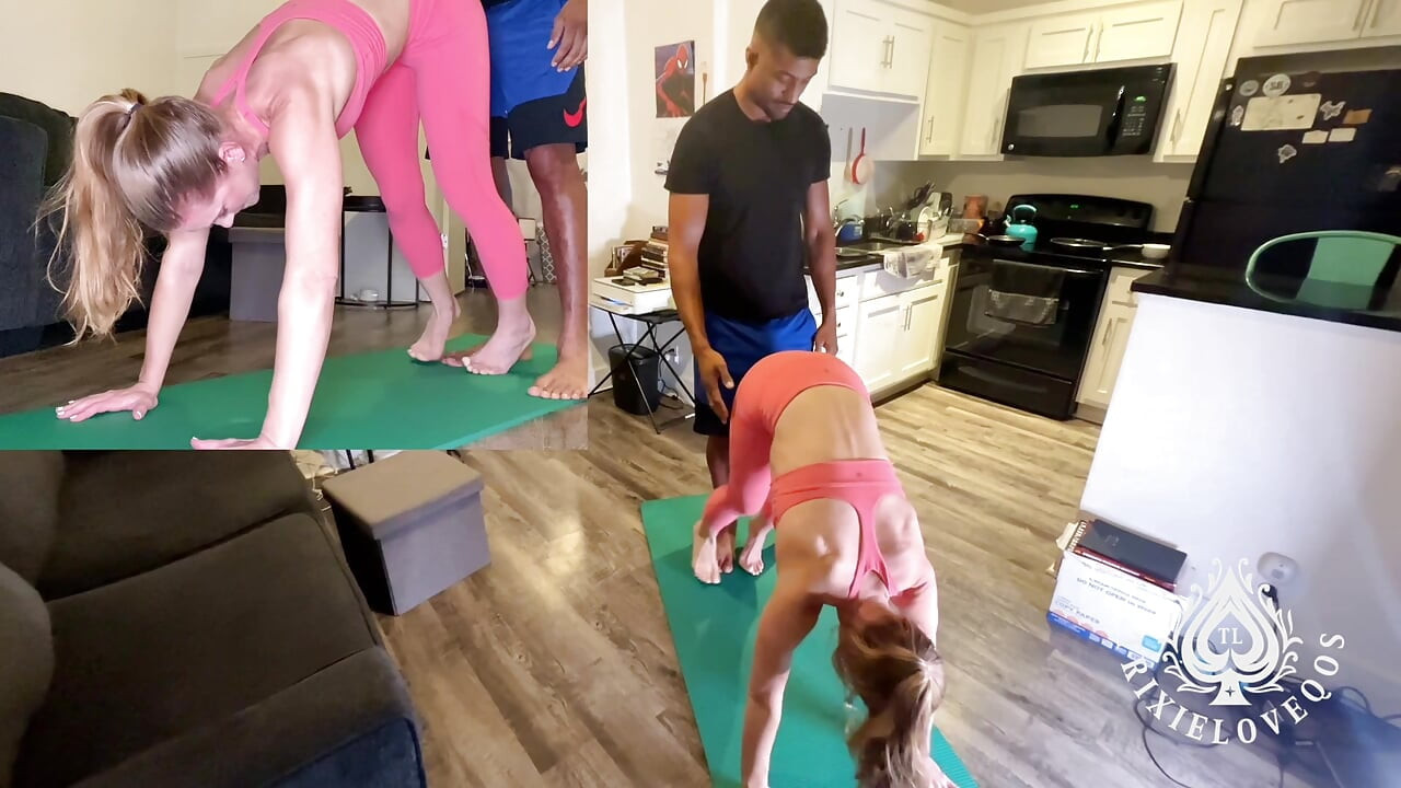 Beyond the Mat Promiscuous Poses MILFs BBC Stretch Sesh Pt 1