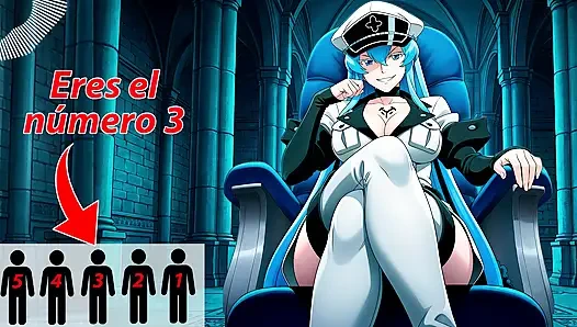 çok itaatkar için İspanyol sesli anal 31 talimatı. Esdeath seni sperm kabına dönüştürüyor.