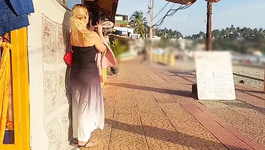 Mature Blonde Wife Enjoys Sex After Walk