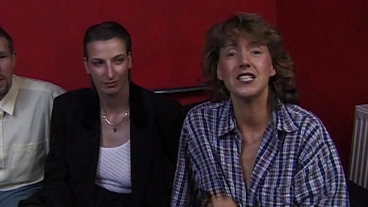 Mature Brunette Joins Young Couple for Wild Threesome Fuck