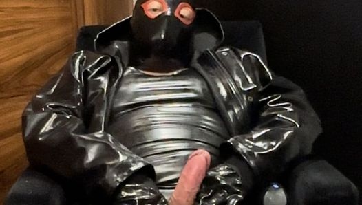 Sperm Shooting on Rubber Gear and Rubber Boots Part 2