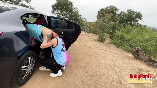 Big Dick Caught Fucking Outdoor Sucking Big Uncut Cock Hung Papi