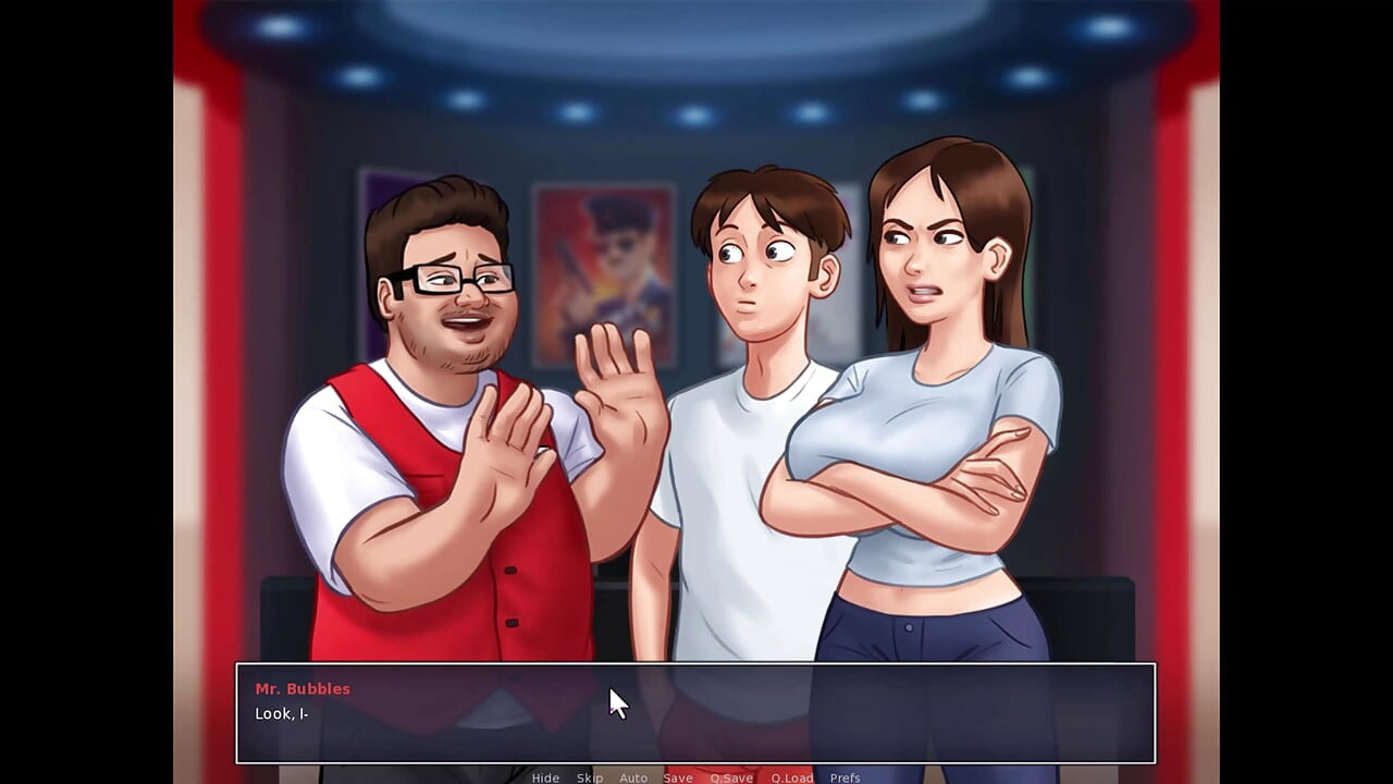 Summertime saga: Jenny is now hooked on my dick she comes anytime to ride me