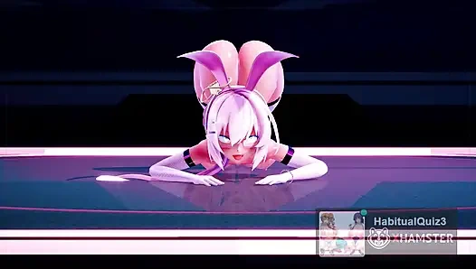 Mmd 18 götlü kamera tavşanı dr sert sikişmek için iyi kalın seks wan'ı hissediyor ahegao dildo