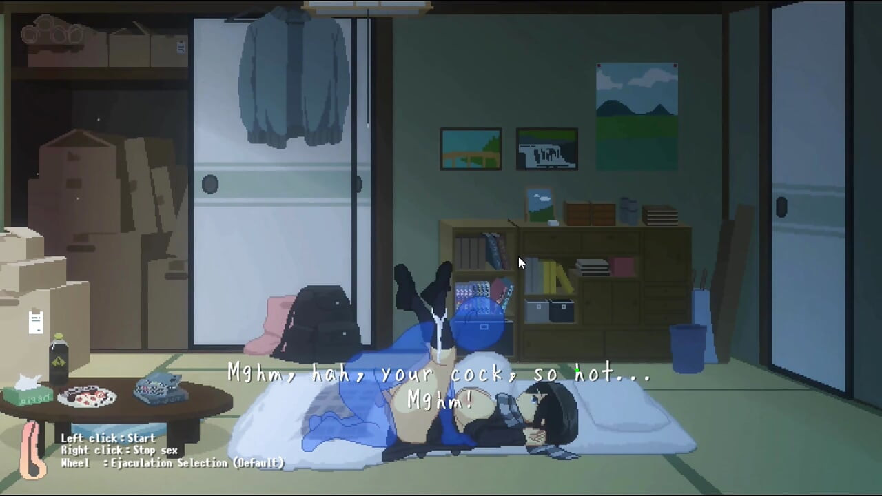 Hentai παιχνίδι - τεράστια βυζιά μωρό άγριο σεξ σε κρύο καιρό