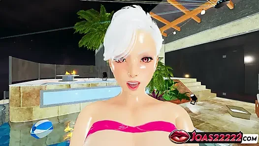 Murasaki büyük memeli 3 boyutlu animasyon - kovboy kız binişi, ayakta amcık sikişi, sansürsüz hentai'de sualtı domaltmalı boşalma