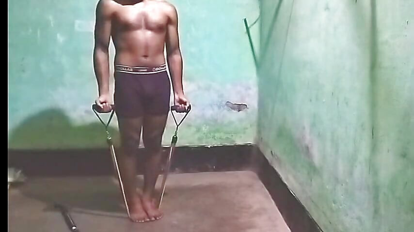 Young Boy Indian Cock After Gym