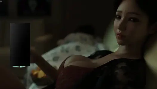 Japanese Stepmom Showing Her Lingerie Bra And Panties Boobs Cleavage